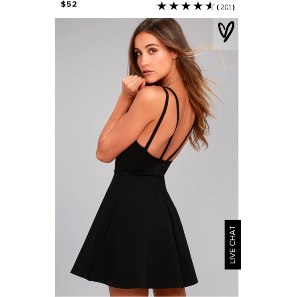 Black lulus dress